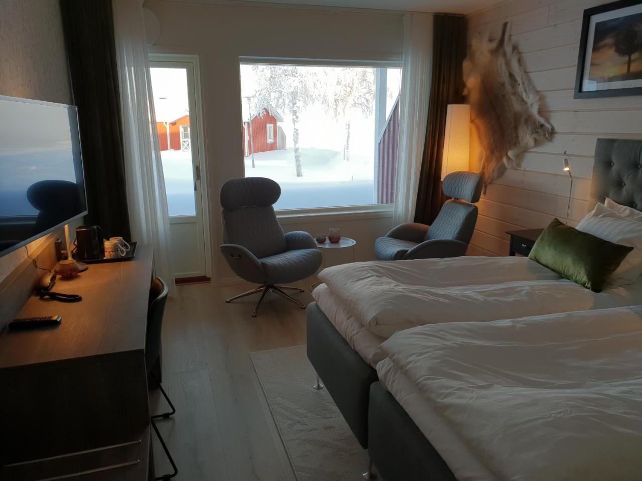Kukkolaforsen Turist & Konferens Hotell Exteriör bild