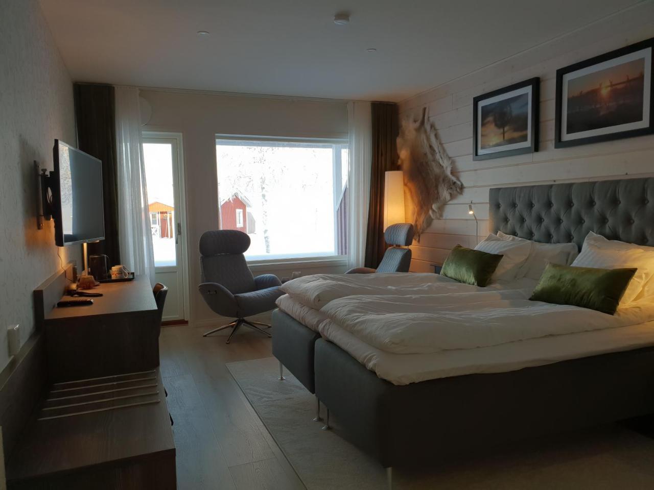 Kukkolaforsen Turist & Konferens Hotell Exteriör bild