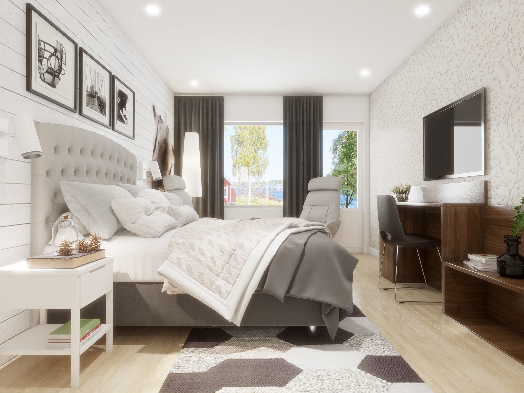 Kukkolaforsen Turist & Konferens Hotell Exteriör bild